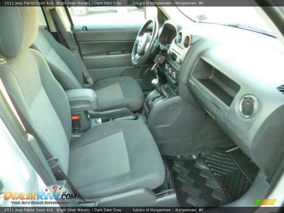 2011 Jeep Patriot Sport 4x4 Bright Silver Metallic / Dark Slate Gray Photo #4