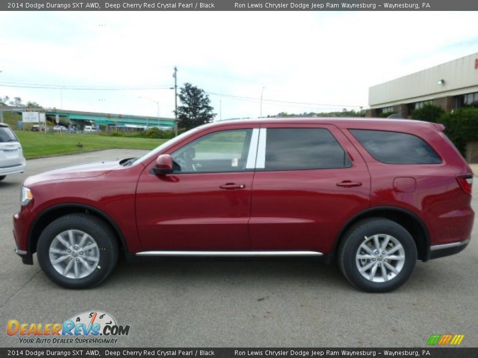 Deep Cherry Red Crystal Pearl 2014 Dodge Durango SXT AWD Photo #2