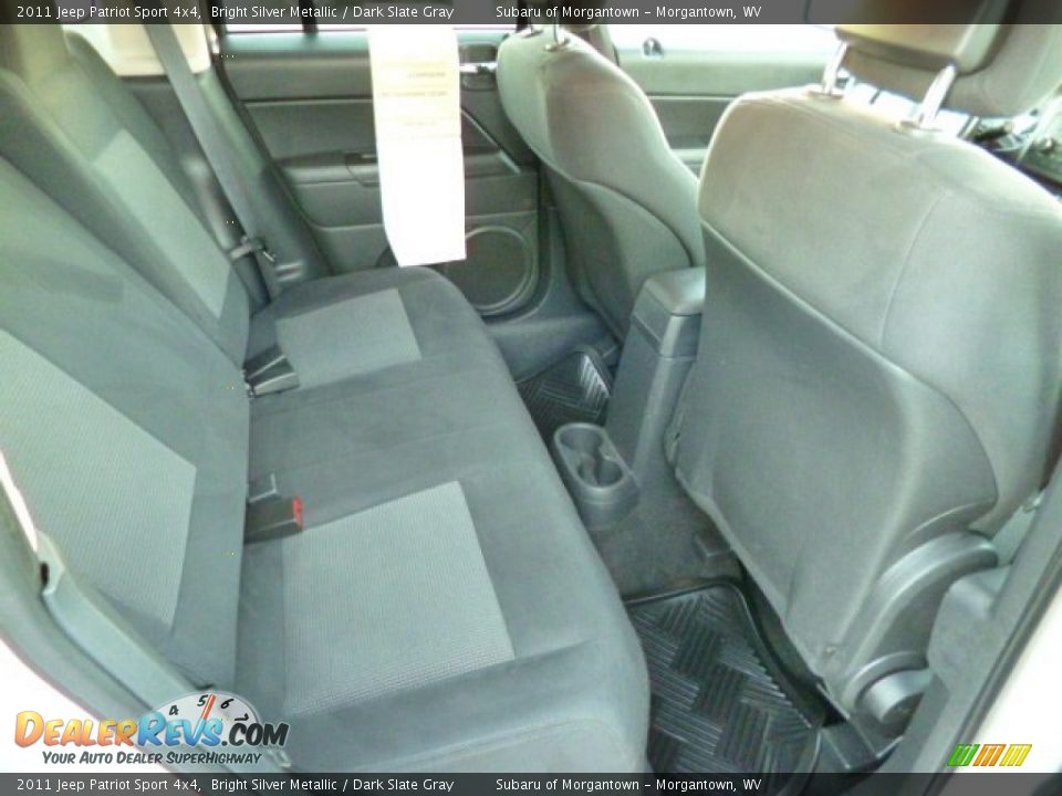 2011 Jeep Patriot Sport 4x4 Bright Silver Metallic / Dark Slate Gray Photo #6