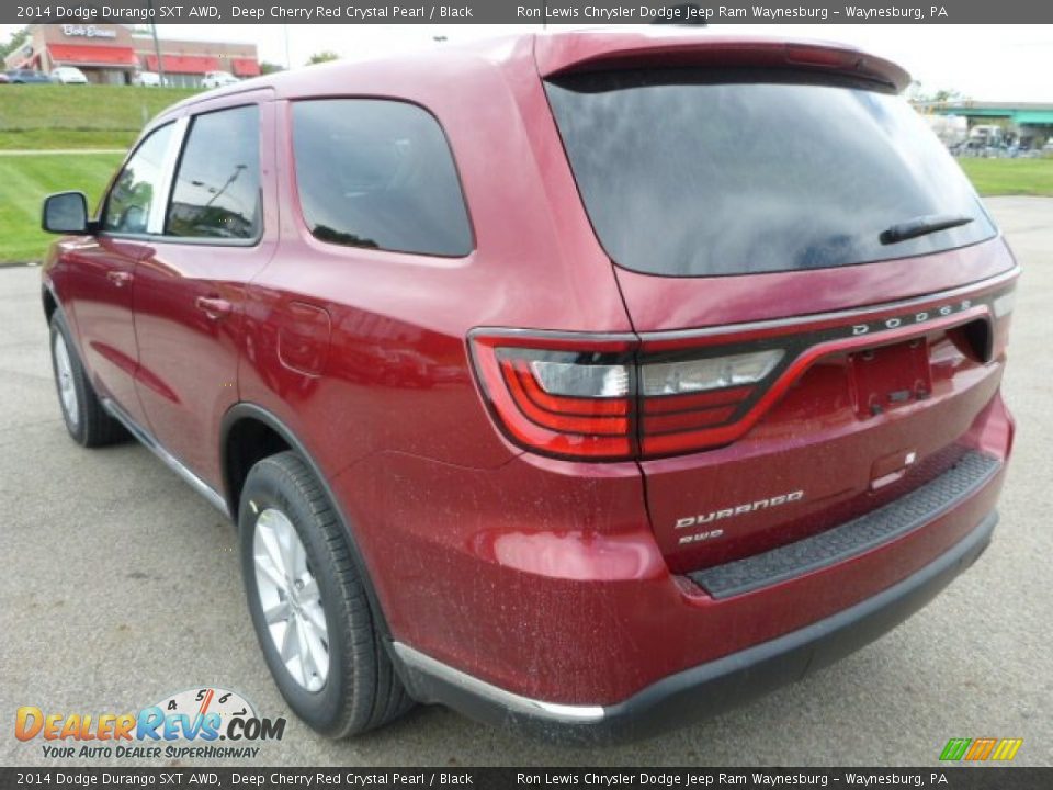 Deep Cherry Red Crystal Pearl 2014 Dodge Durango SXT AWD Photo #3