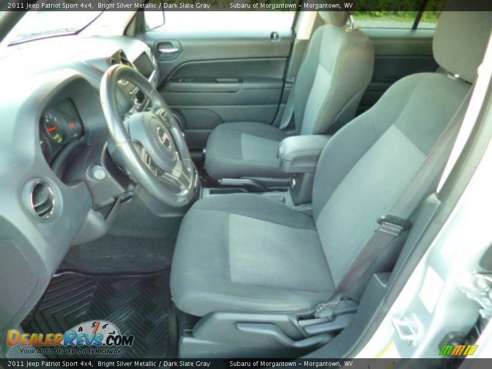 2011 Jeep Patriot Sport 4x4 Bright Silver Metallic / Dark Slate Gray Photo #7