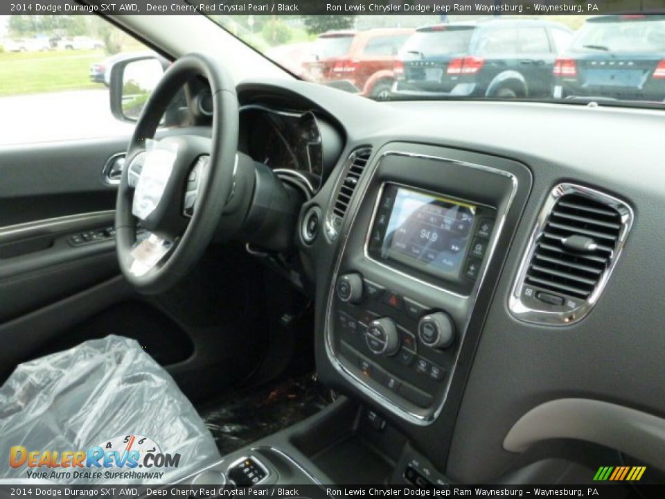 2014 Dodge Durango SXT AWD Deep Cherry Red Crystal Pearl / Black Photo #7