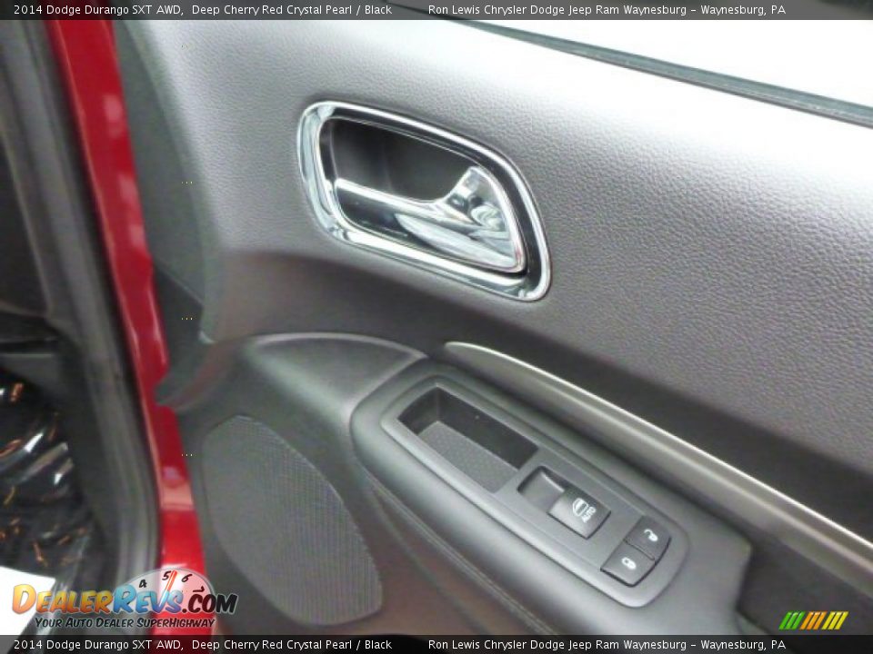 2014 Dodge Durango SXT AWD Deep Cherry Red Crystal Pearl / Black Photo #8