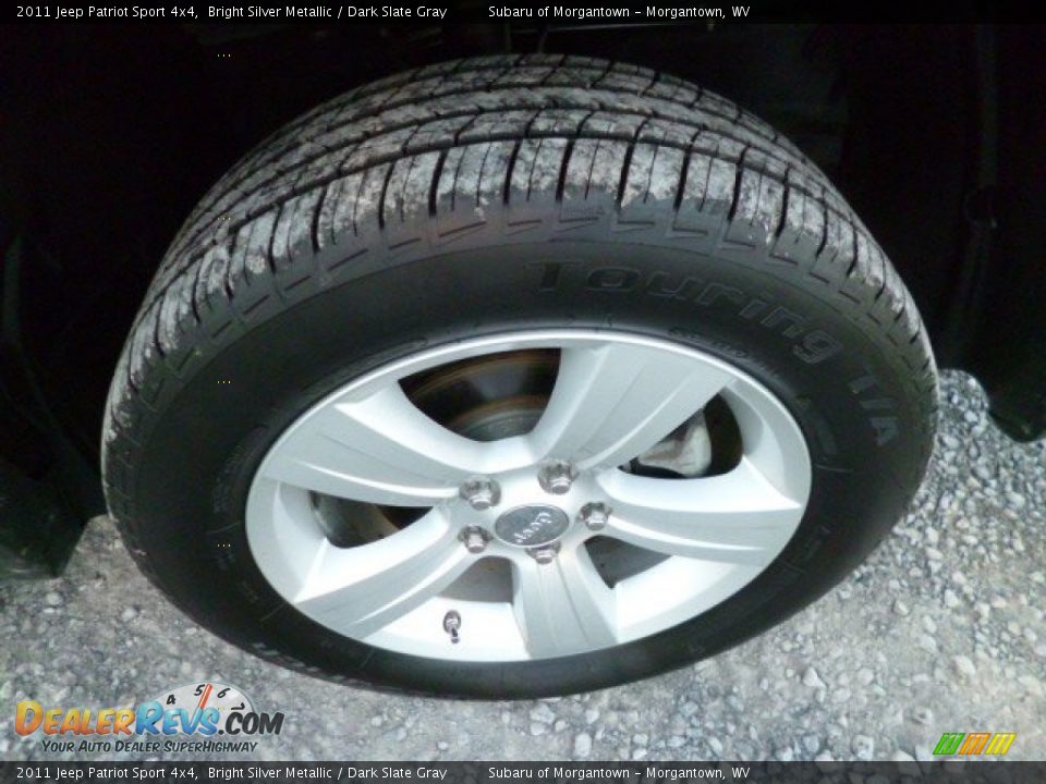 2011 Jeep Patriot Sport 4x4 Bright Silver Metallic / Dark Slate Gray Photo #13