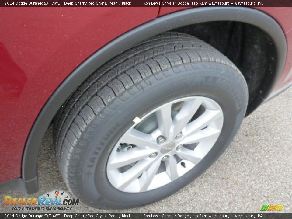 2014 Dodge Durango SXT AWD Deep Cherry Red Crystal Pearl / Black Photo #11