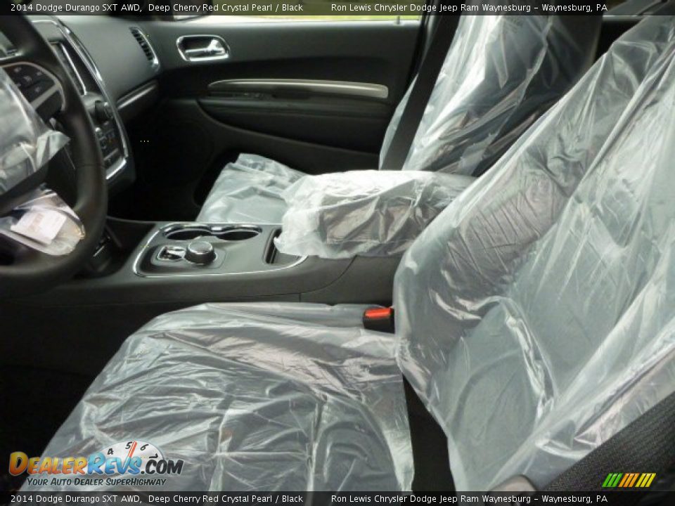 2014 Dodge Durango SXT AWD Deep Cherry Red Crystal Pearl / Black Photo #12