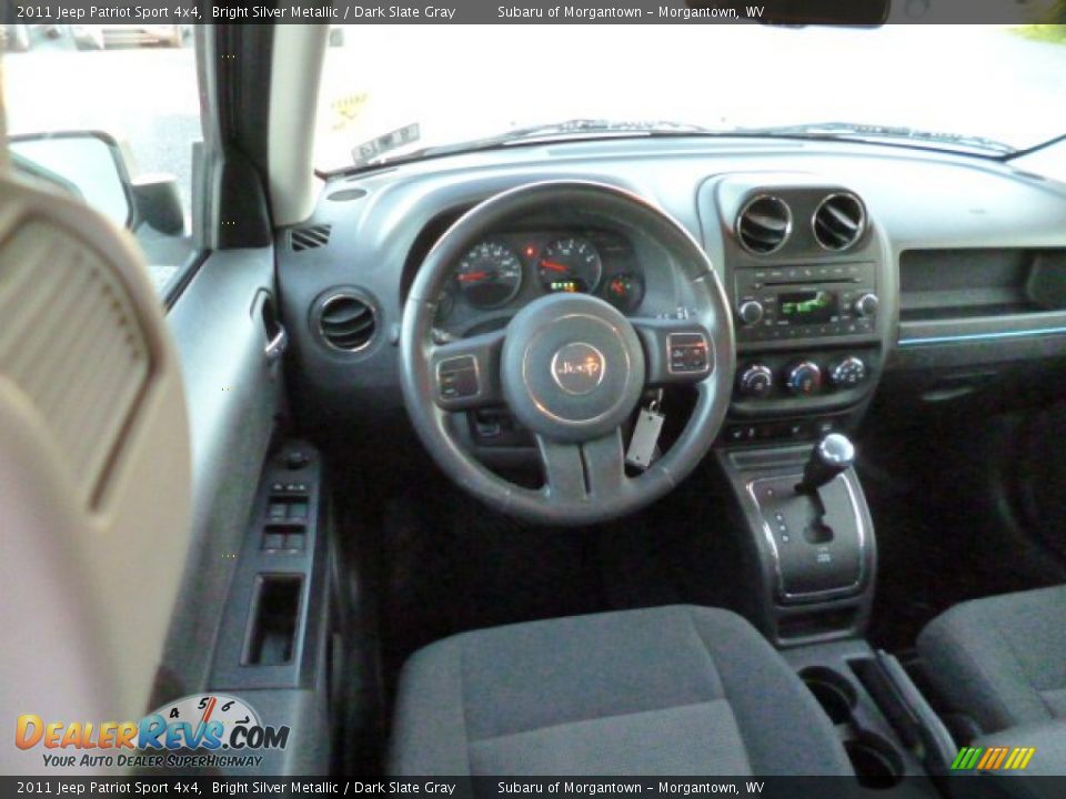 2011 Jeep Patriot Sport 4x4 Bright Silver Metallic / Dark Slate Gray Photo #16