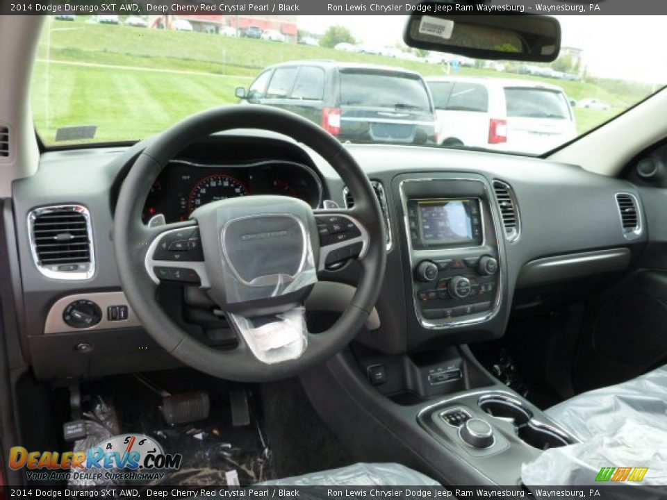 2014 Dodge Durango SXT AWD Deep Cherry Red Crystal Pearl / Black Photo #14