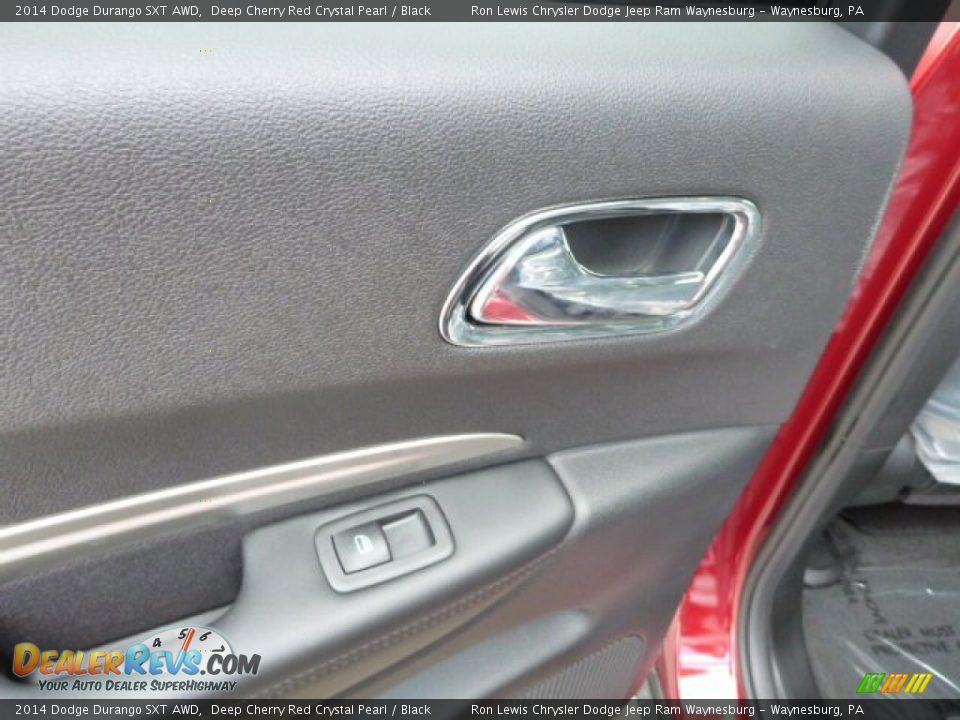 2014 Dodge Durango SXT AWD Deep Cherry Red Crystal Pearl / Black Photo #15