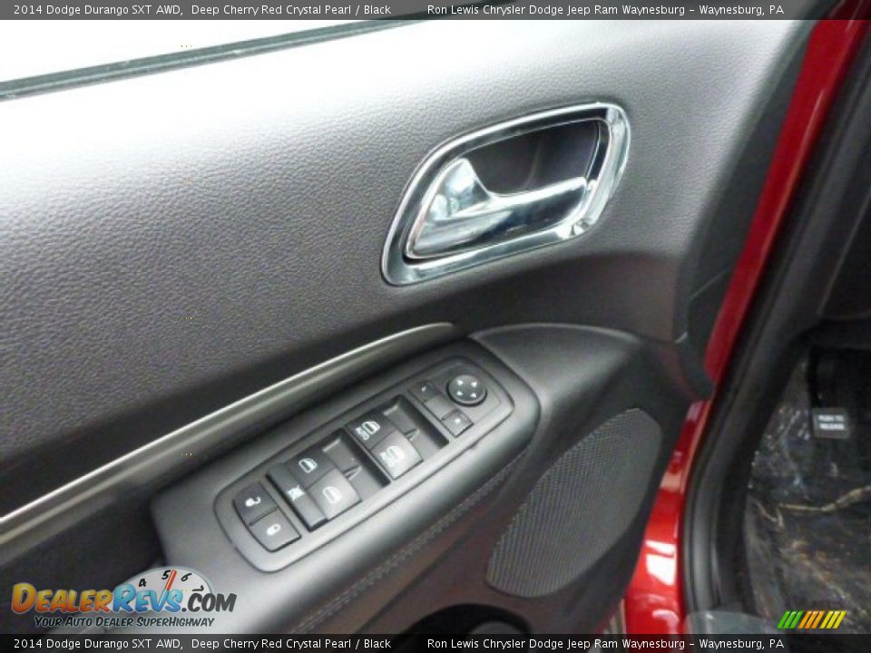 2014 Dodge Durango SXT AWD Deep Cherry Red Crystal Pearl / Black Photo #16