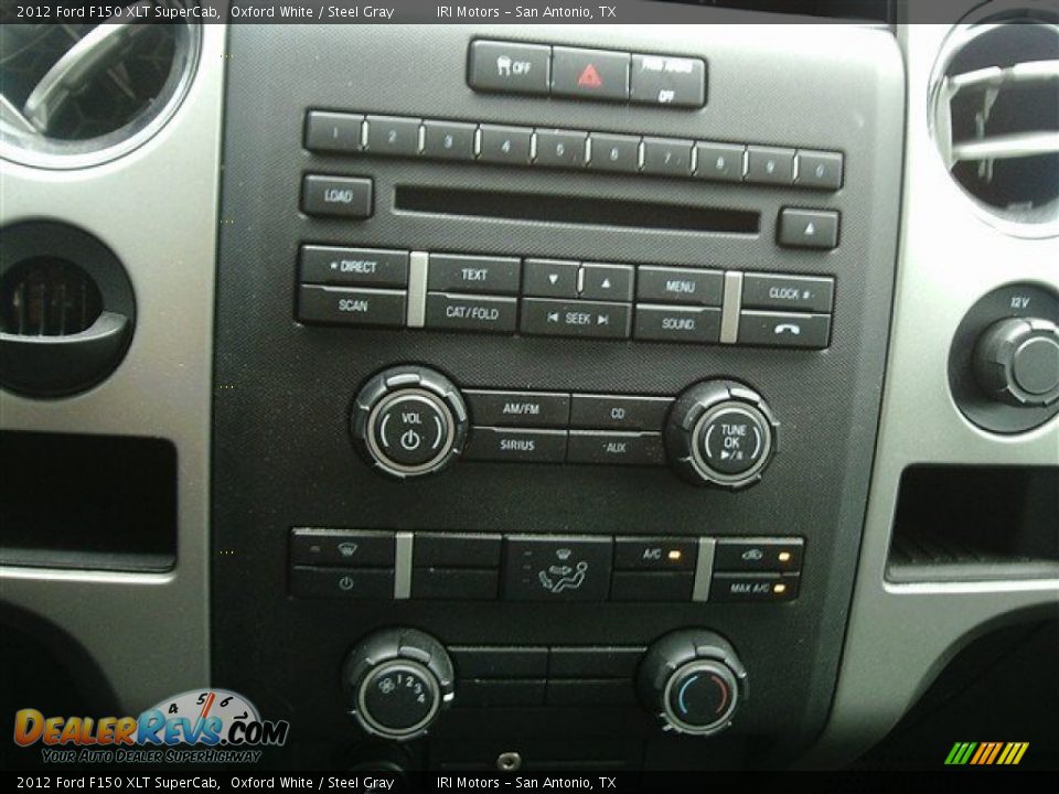 2012 Ford F150 XLT SuperCab Oxford White / Steel Gray Photo #14