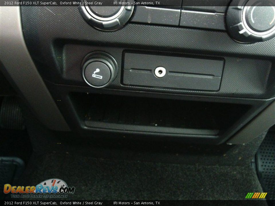 2012 Ford F150 XLT SuperCab Oxford White / Steel Gray Photo #15