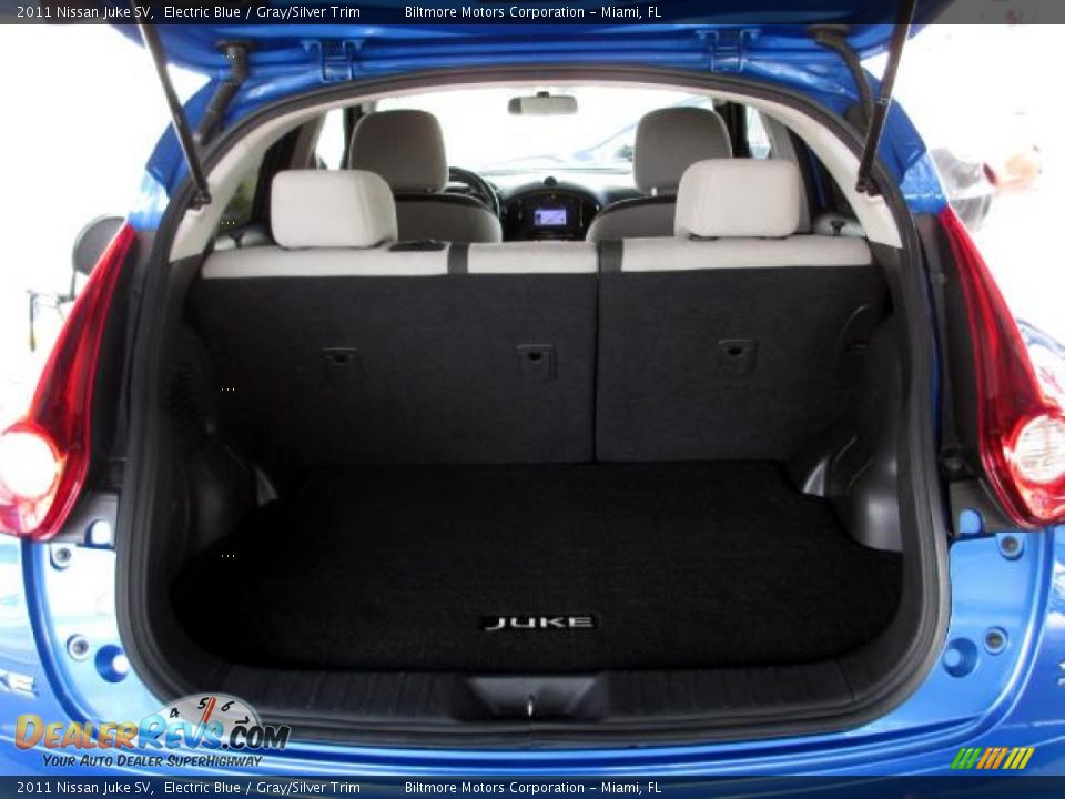 2011 Nissan Juke SV Electric Blue / Gray/Silver Trim Photo #7