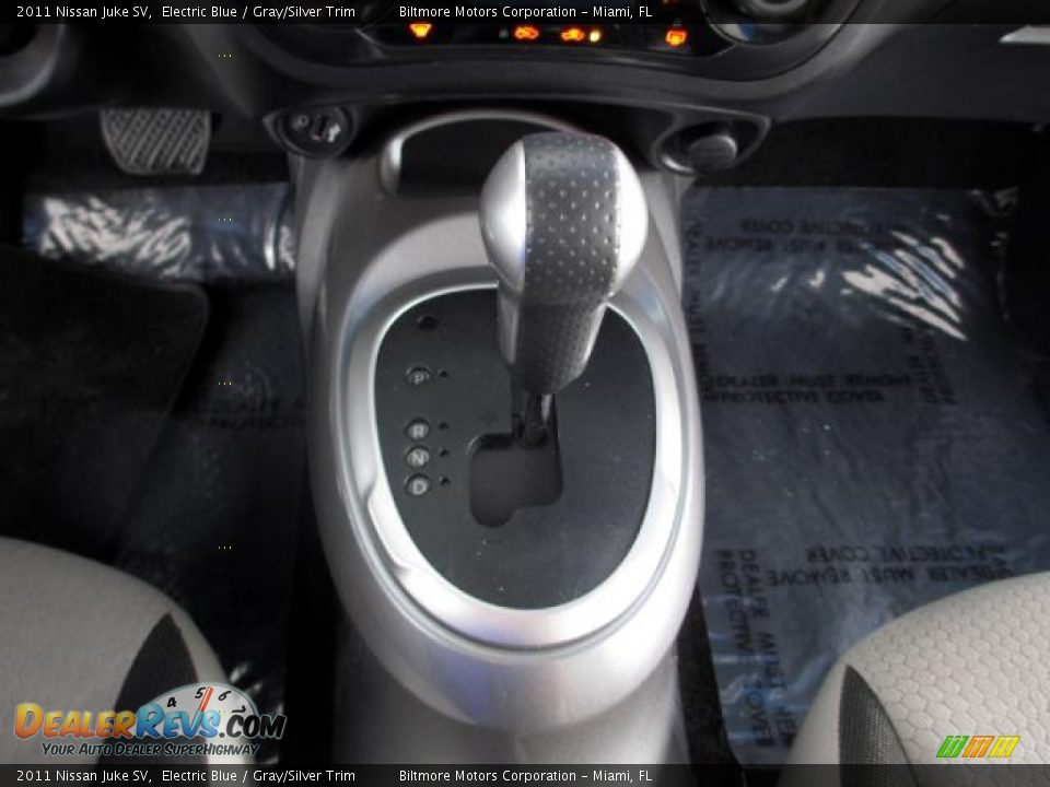 2011 Nissan Juke SV Electric Blue / Gray/Silver Trim Photo #18