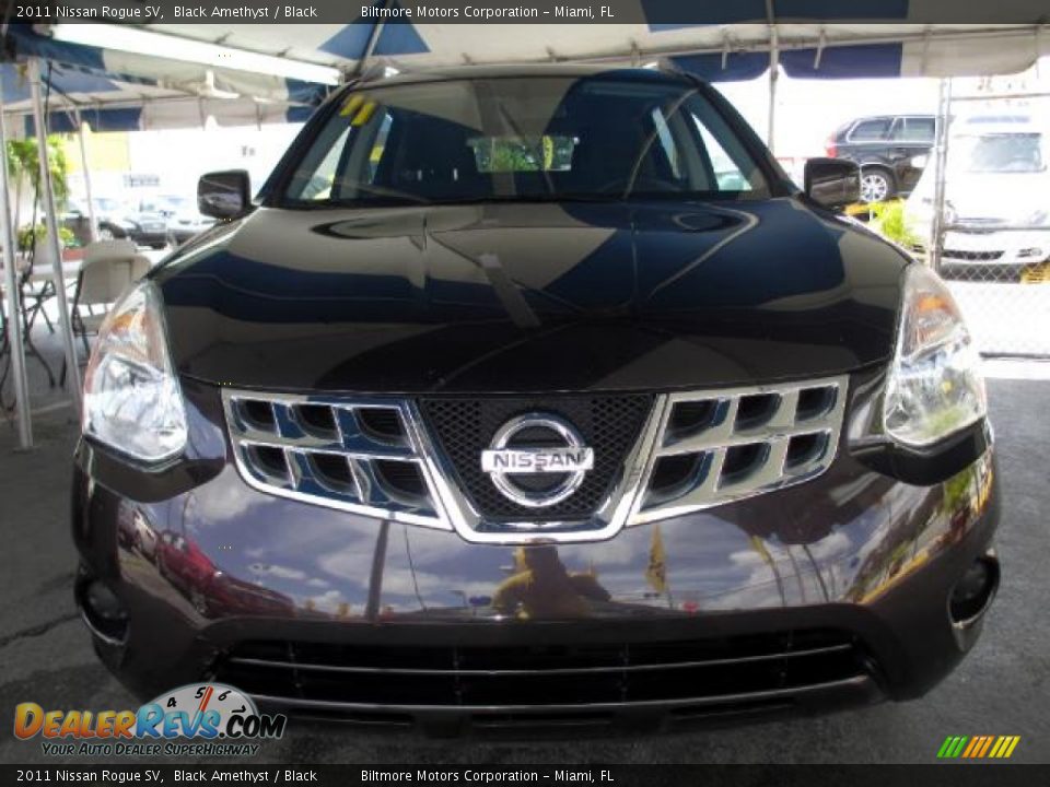 2011 Nissan Rogue SV Black Amethyst / Black Photo #2