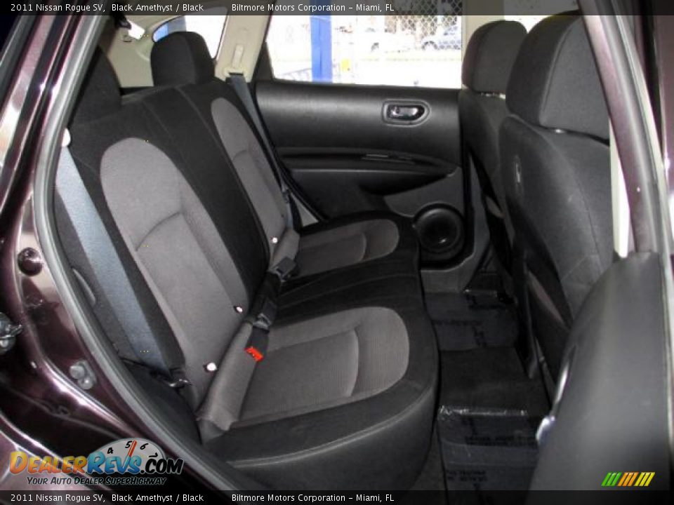 2011 Nissan Rogue SV Black Amethyst / Black Photo #11