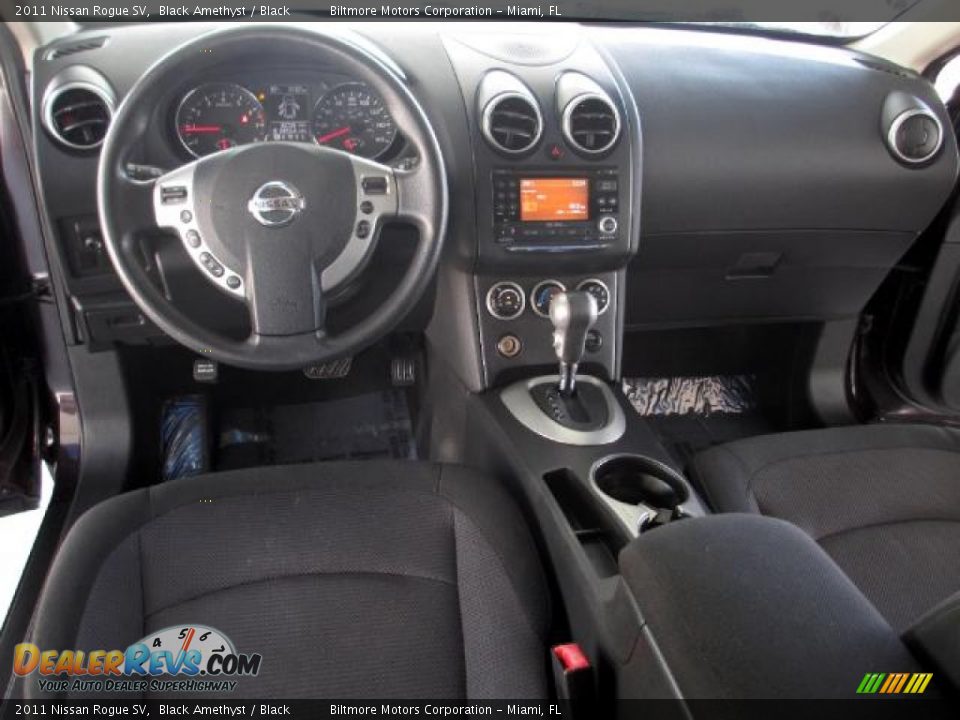 2011 Nissan Rogue SV Black Amethyst / Black Photo #13