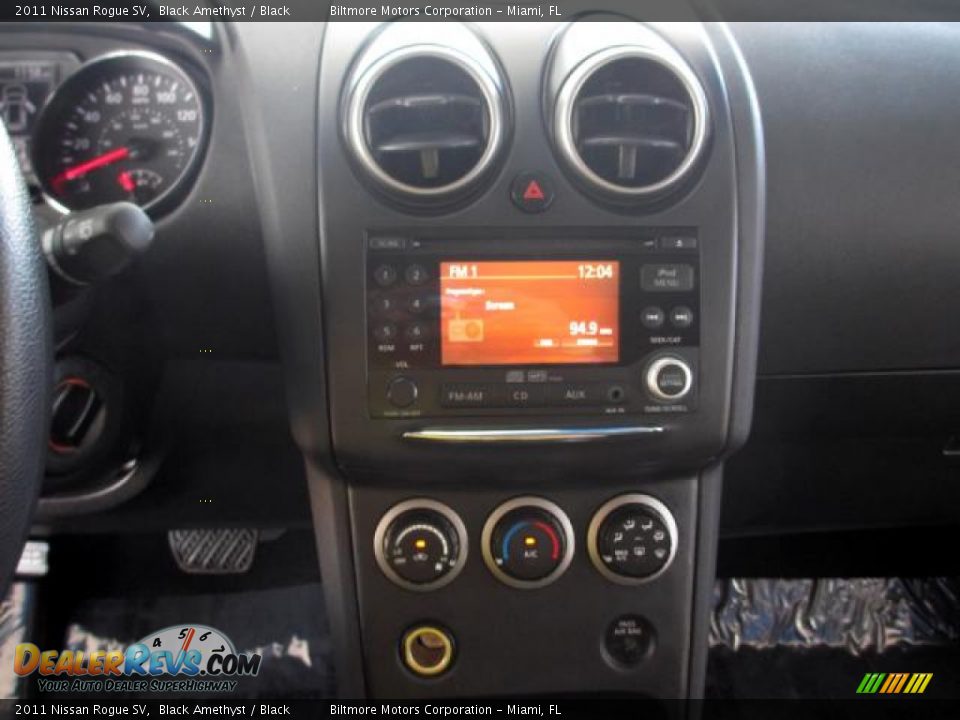 2011 Nissan Rogue SV Black Amethyst / Black Photo #14