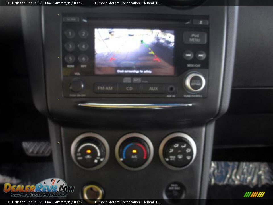 2011 Nissan Rogue SV Black Amethyst / Black Photo #15