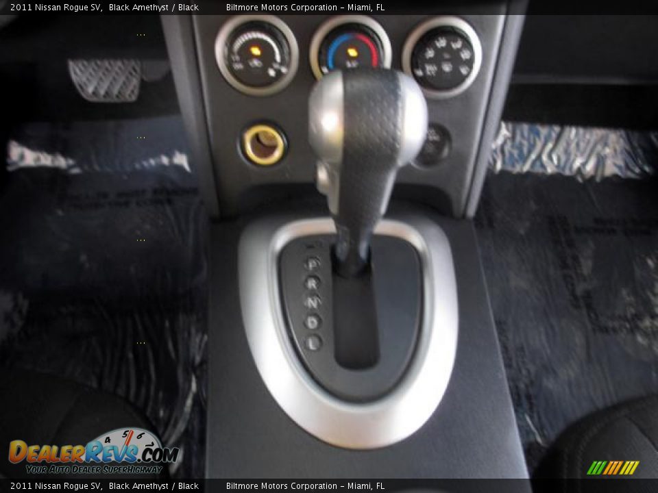 2011 Nissan Rogue SV Black Amethyst / Black Photo #16