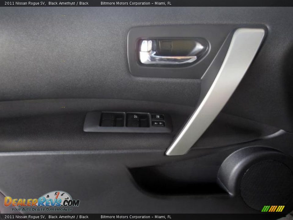 2011 Nissan Rogue SV Black Amethyst / Black Photo #22