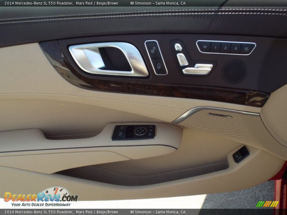 Door Panel of 2014 Mercedes-Benz SL 550 Roadster Photo #4