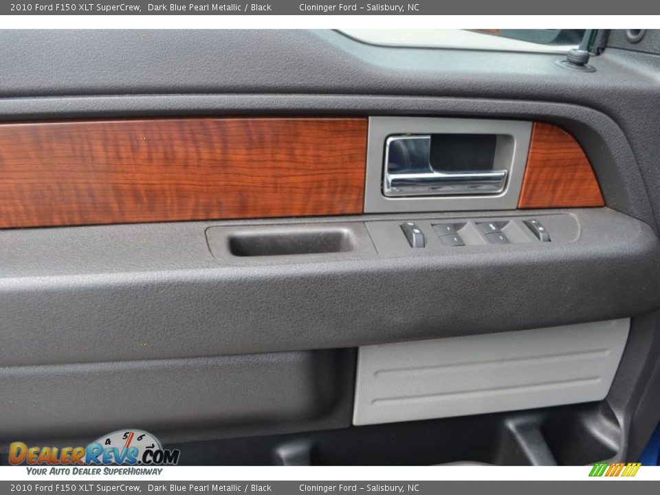 2010 Ford F150 XLT SuperCrew Dark Blue Pearl Metallic / Black Photo #8