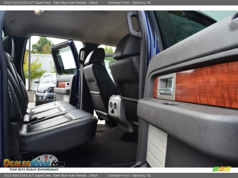 2010 Ford F150 XLT SuperCrew Dark Blue Pearl Metallic / Black Photo #12