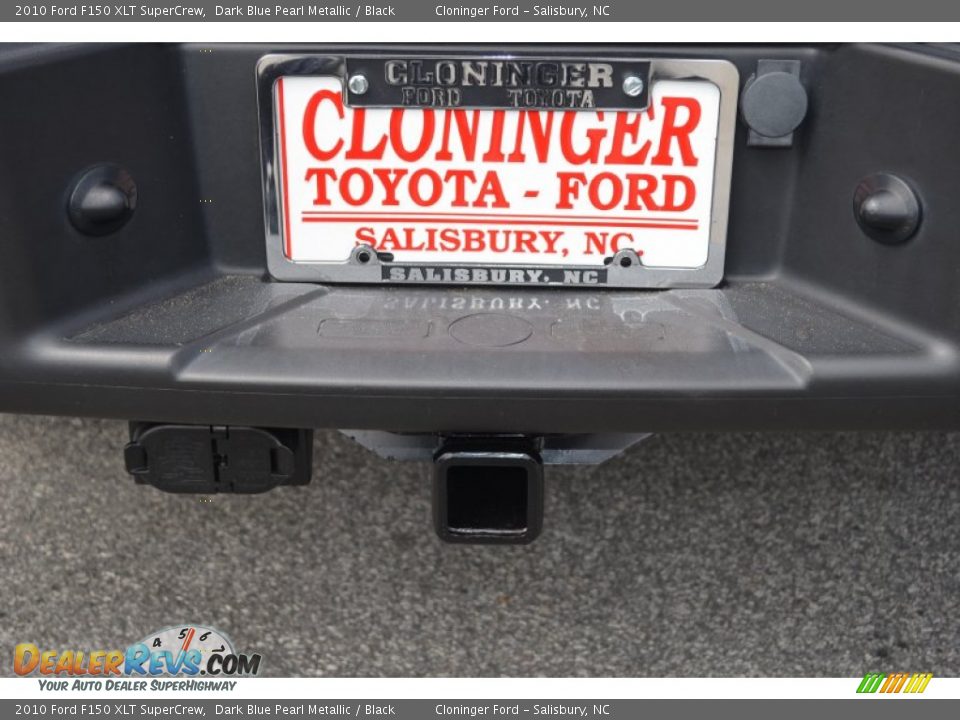 2010 Ford F150 XLT SuperCrew Dark Blue Pearl Metallic / Black Photo #16