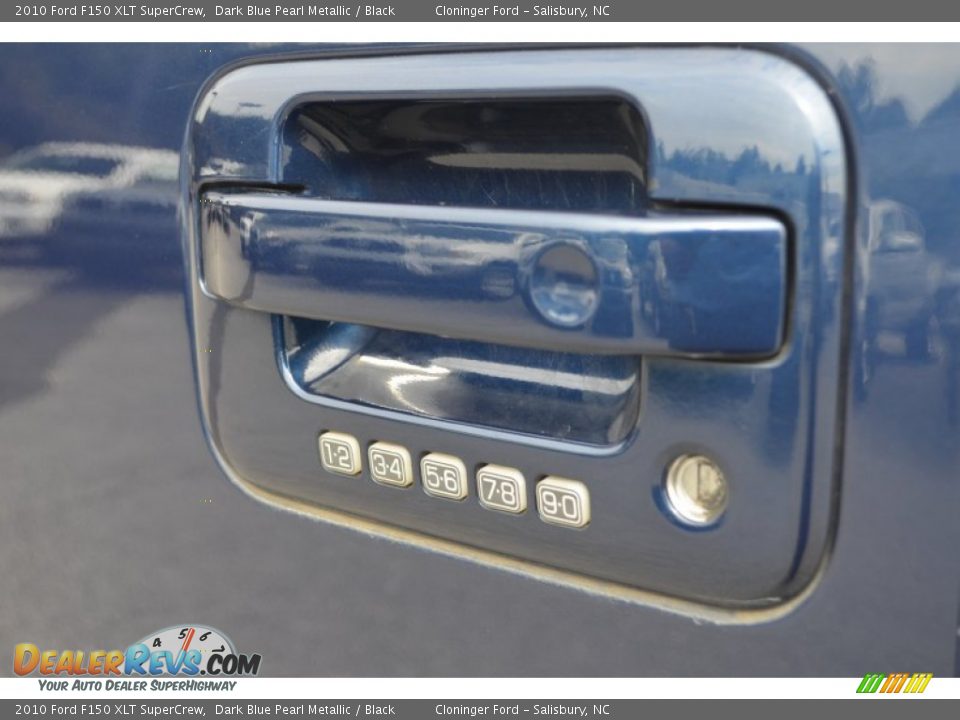 2010 Ford F150 XLT SuperCrew Dark Blue Pearl Metallic / Black Photo #18