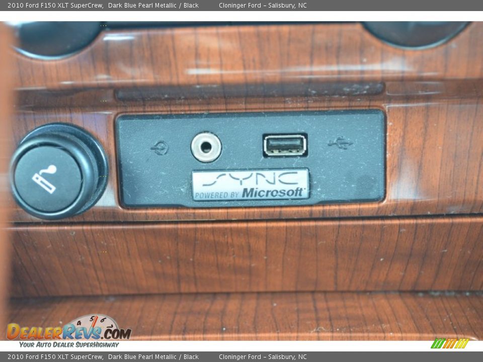 2010 Ford F150 XLT SuperCrew Dark Blue Pearl Metallic / Black Photo #21