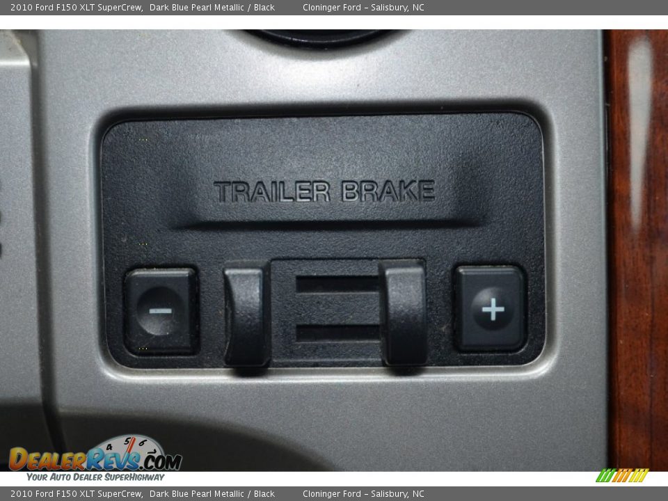 2010 Ford F150 XLT SuperCrew Dark Blue Pearl Metallic / Black Photo #27