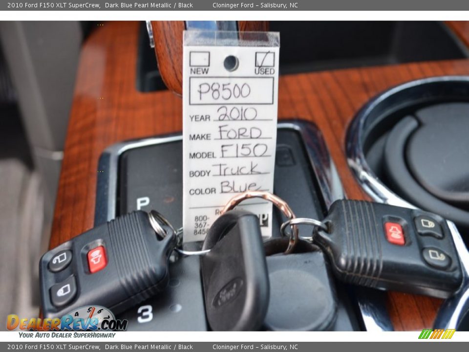 2010 Ford F150 XLT SuperCrew Dark Blue Pearl Metallic / Black Photo #28