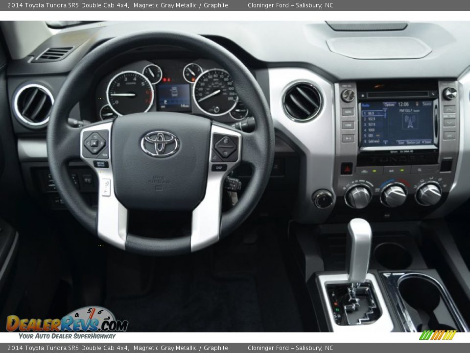 2014 Toyota Tundra SR5 Double Cab 4x4 Magnetic Gray Metallic / Graphite Photo #11