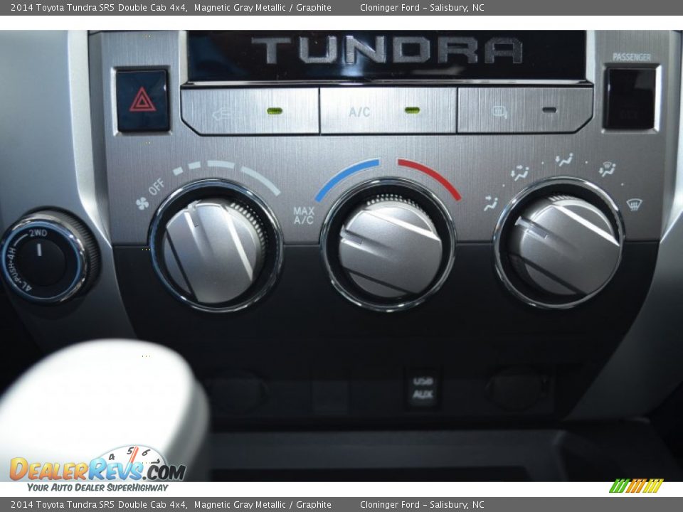2014 Toyota Tundra SR5 Double Cab 4x4 Magnetic Gray Metallic / Graphite Photo #14