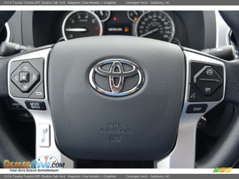 2014 Toyota Tundra SR5 Double Cab 4x4 Magnetic Gray Metallic / Graphite Photo #16