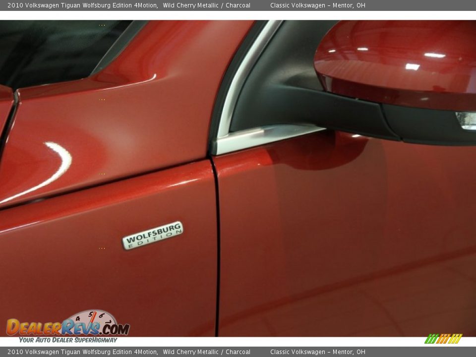 2010 Volkswagen Tiguan Wolfsburg Edition 4Motion Wild Cherry Metallic / Charcoal Photo #4