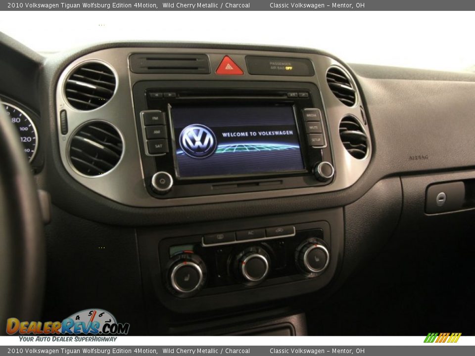 2010 Volkswagen Tiguan Wolfsburg Edition 4Motion Wild Cherry Metallic / Charcoal Photo #10