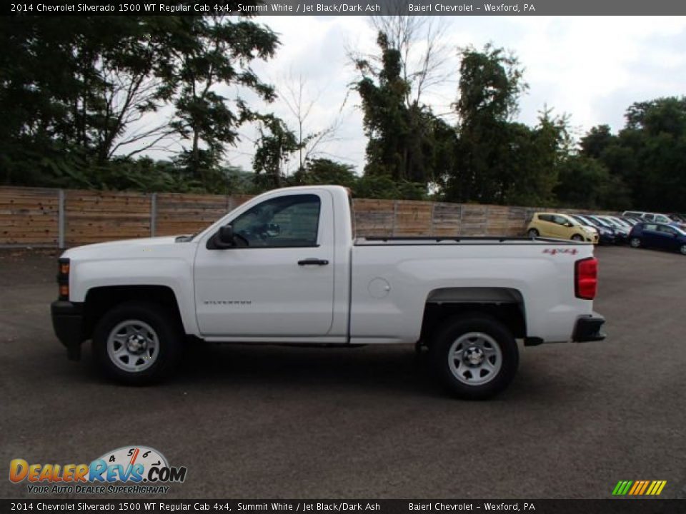 Summit White 2014 Chevrolet Silverado 1500 WT Regular Cab 4x4 Photo #1