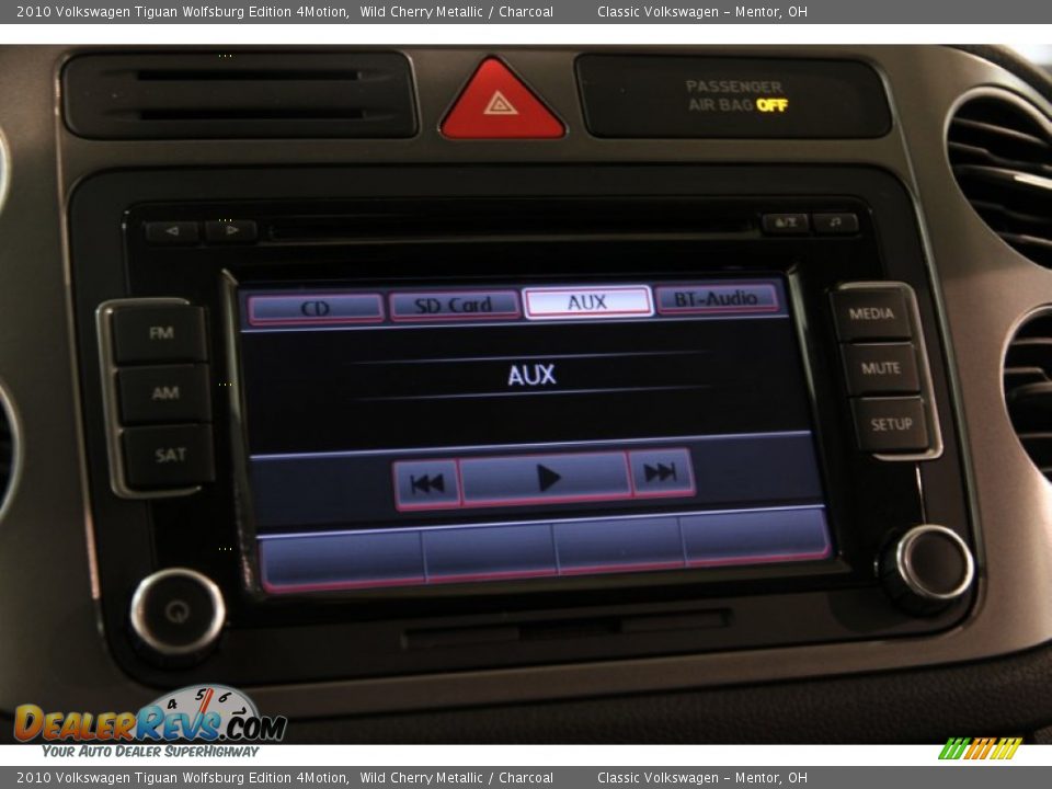 2010 Volkswagen Tiguan Wolfsburg Edition 4Motion Wild Cherry Metallic / Charcoal Photo #14