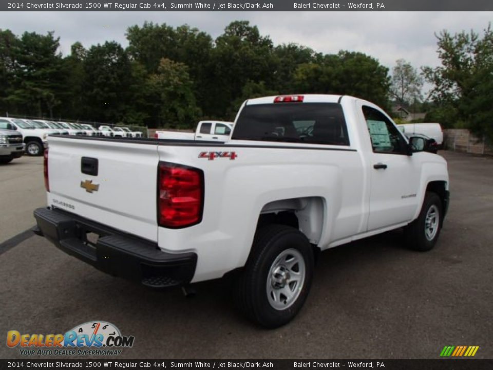 Summit White 2014 Chevrolet Silverado 1500 WT Regular Cab 4x4 Photo #6