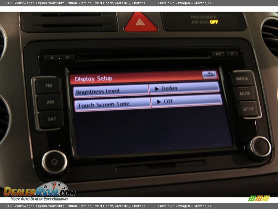 2010 Volkswagen Tiguan Wolfsburg Edition 4Motion Wild Cherry Metallic / Charcoal Photo #18