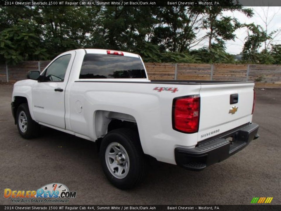 Summit White 2014 Chevrolet Silverado 1500 WT Regular Cab 4x4 Photo #8