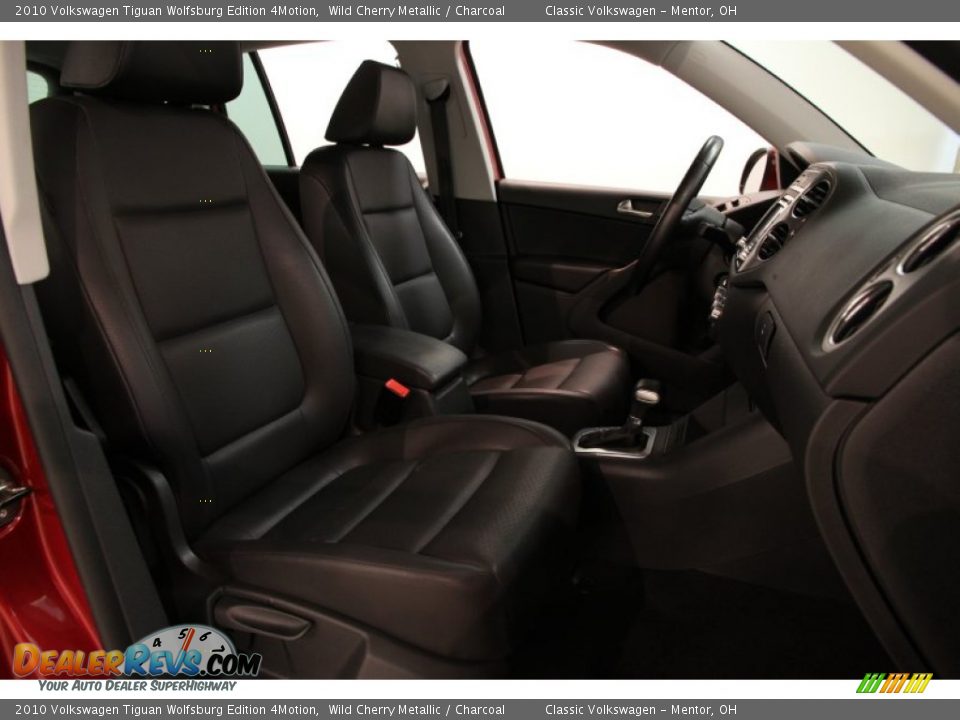 2010 Volkswagen Tiguan Wolfsburg Edition 4Motion Wild Cherry Metallic / Charcoal Photo #22