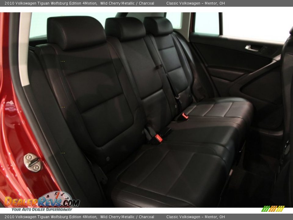 2010 Volkswagen Tiguan Wolfsburg Edition 4Motion Wild Cherry Metallic / Charcoal Photo #23