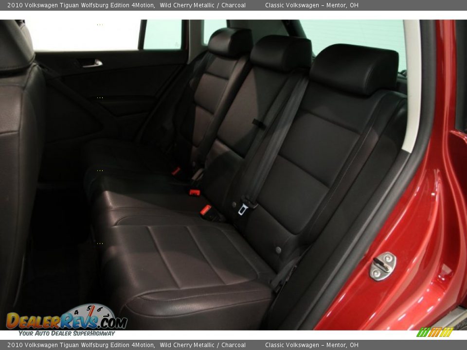 2010 Volkswagen Tiguan Wolfsburg Edition 4Motion Wild Cherry Metallic / Charcoal Photo #24