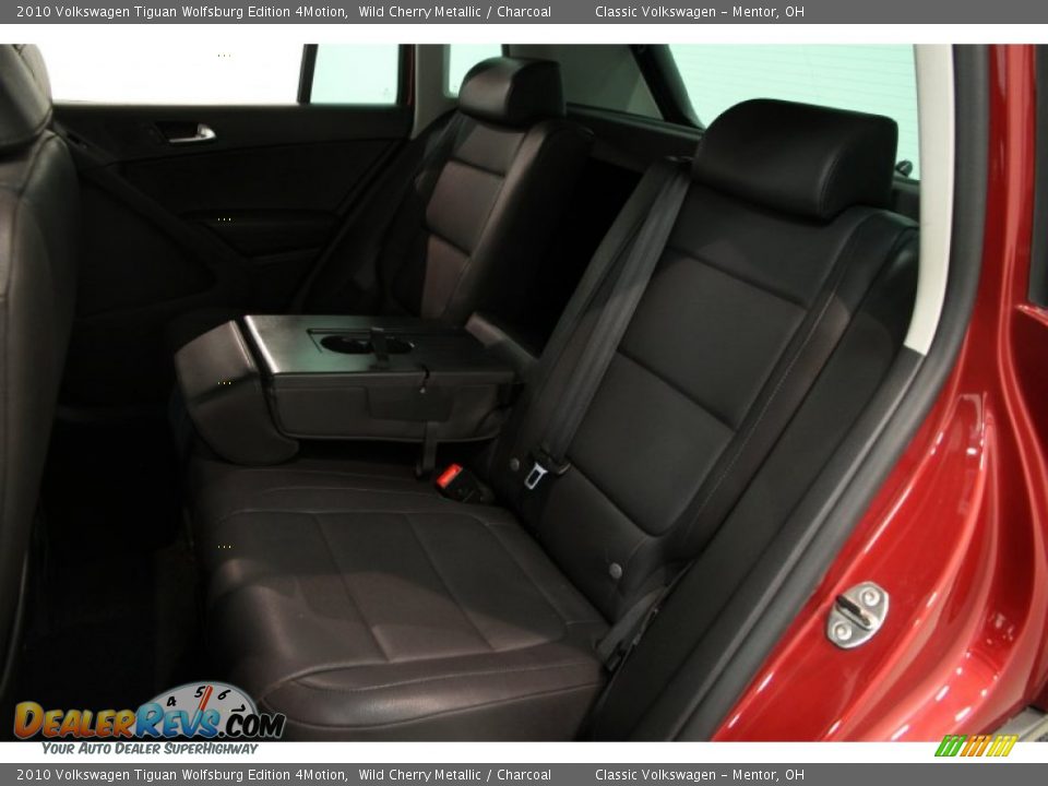 2010 Volkswagen Tiguan Wolfsburg Edition 4Motion Wild Cherry Metallic / Charcoal Photo #25