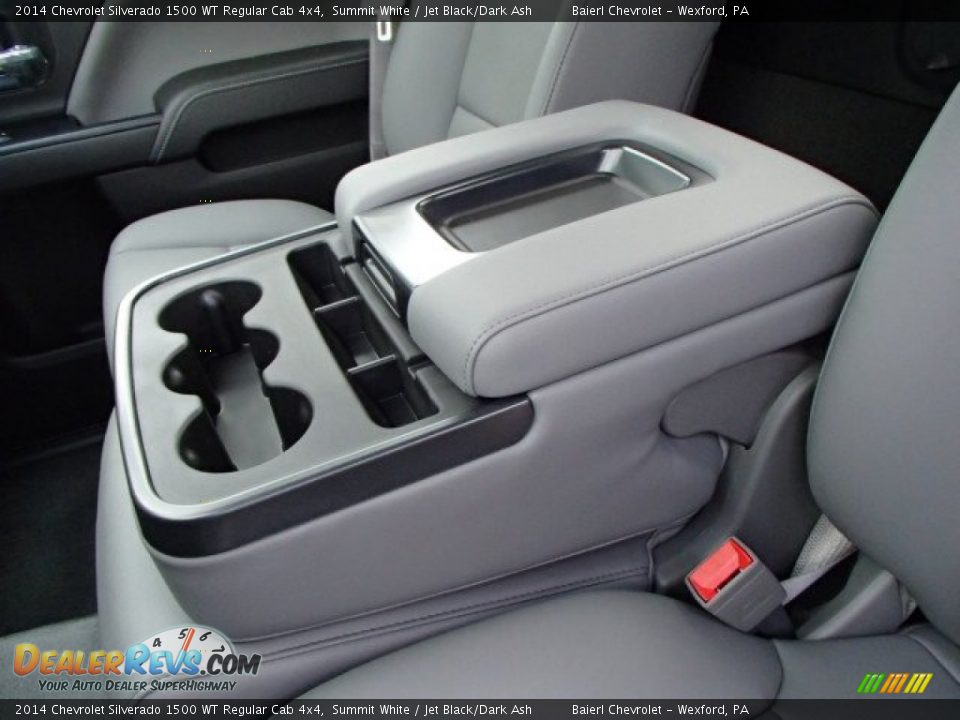 2014 Chevrolet Silverado 1500 WT Regular Cab 4x4 Summit White / Jet Black/Dark Ash Photo #14