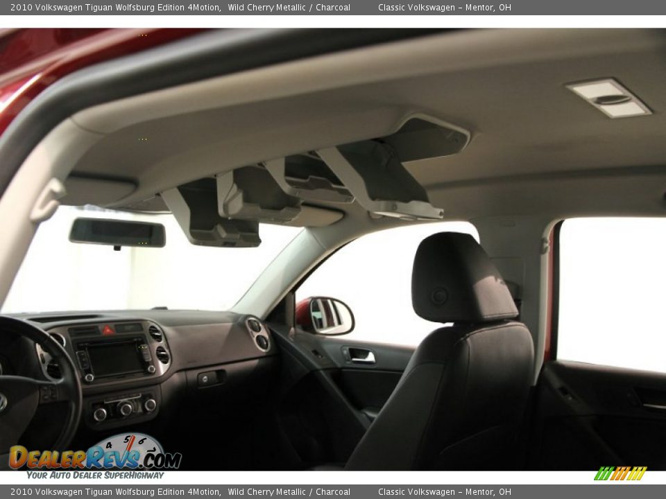 2010 Volkswagen Tiguan Wolfsburg Edition 4Motion Wild Cherry Metallic / Charcoal Photo #26