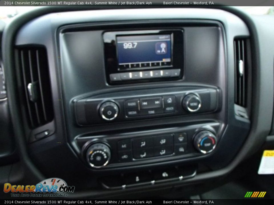 2014 Chevrolet Silverado 1500 WT Regular Cab 4x4 Summit White / Jet Black/Dark Ash Photo #16